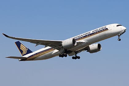 Airbus A350-900 — 9V-SMA