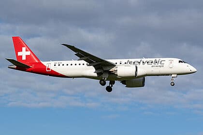 Embraer E190-E2 — HB-AZB
