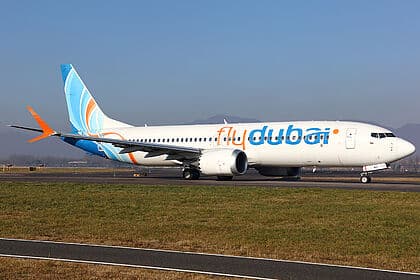 Boeing 737 MAX 8 — A6-FMA