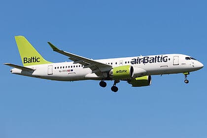 Airbus A220-300 — YL-AAS