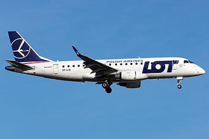 Embraer E175 (short wing) — SP-LIA