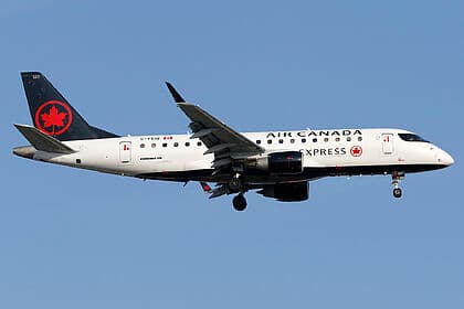 Embraer E175 (short wing) — C-FEIQ