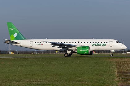 Embraer E190-E2 — LN-WEC