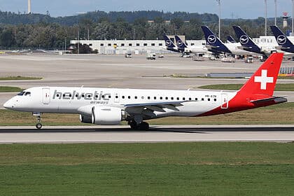 Embraer E190-E2 — HB-AZB